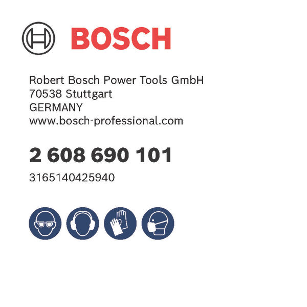 Bosch Power Tools Spatmeissel 2608690101