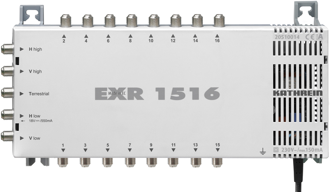 Kathrein Multischalter mit Netzteil EXR 1516