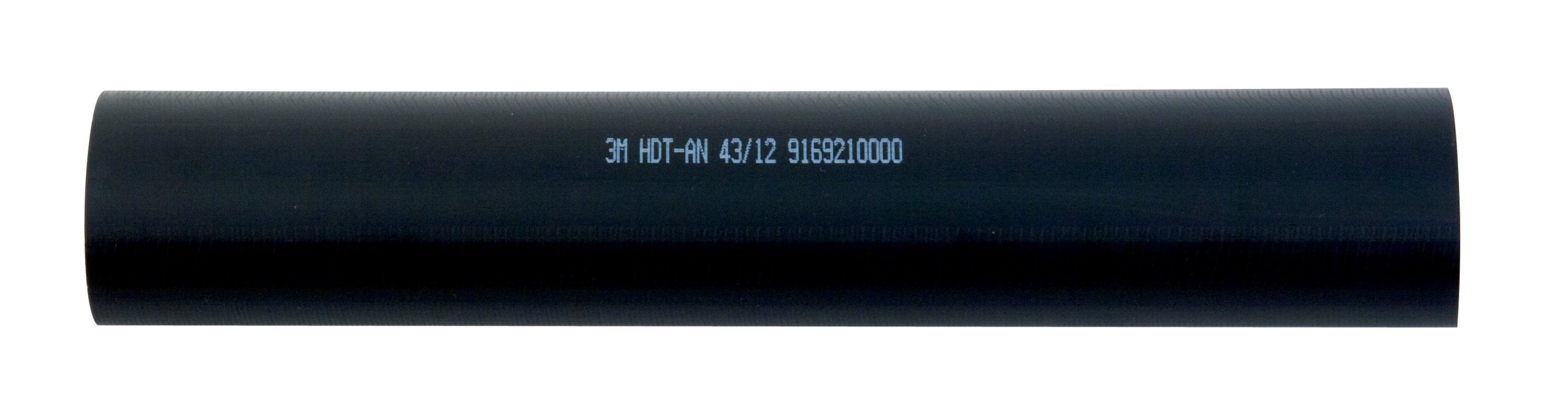 3M Deutschland Warmschrumpfschlauch dickw 43/12 mm, sw, m.Kle. HDT-AN-43/12
