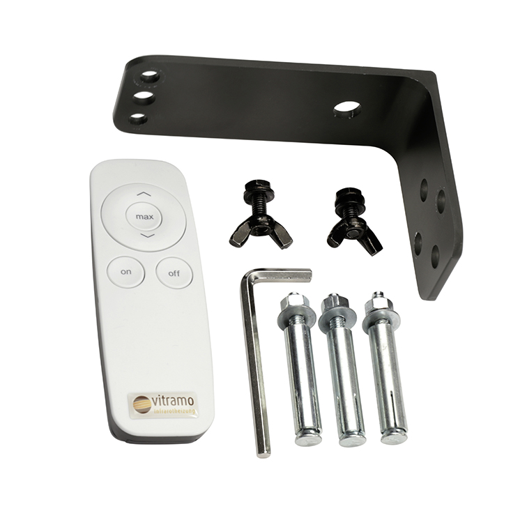 Vitramo Infrarot-Heizstrahler 2000W schwarz VC-EH2000S