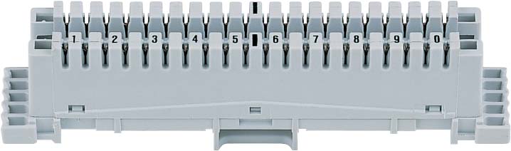 Corning LSA-Plus2 Anschlußleiste f.10DA ohne Farbcode DE620045679