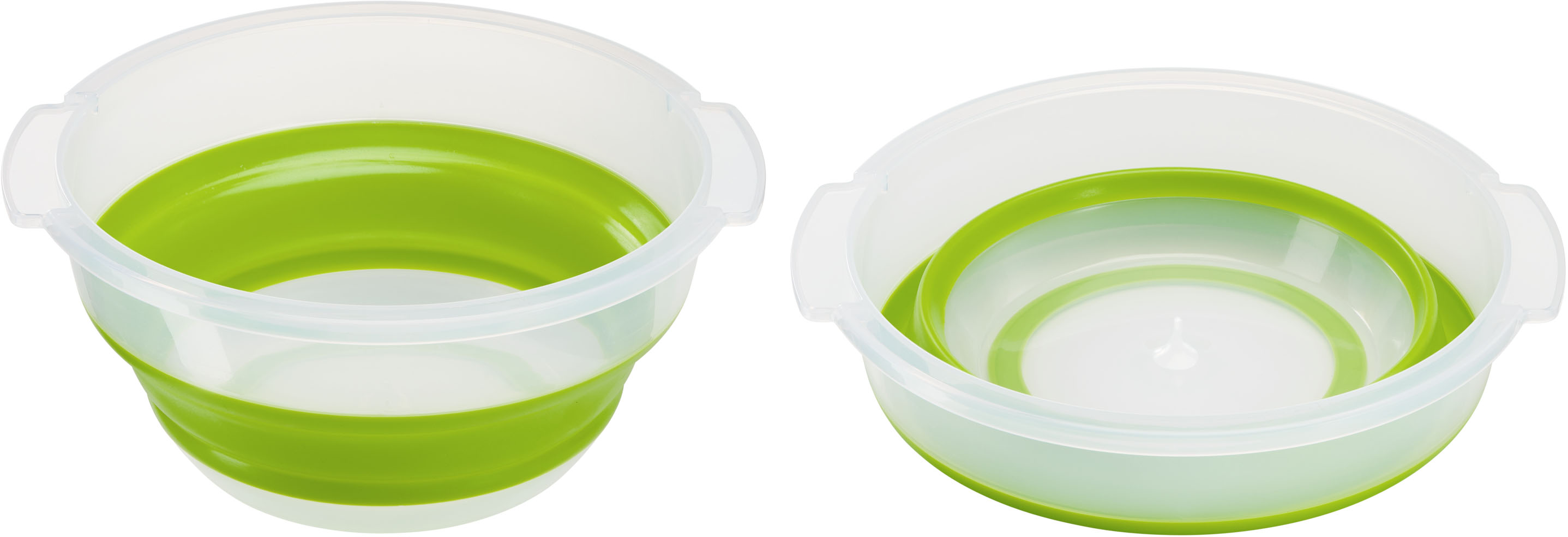 Groupe SEB WMF Falt-Salatschleuder BASIC trans/gn 4L