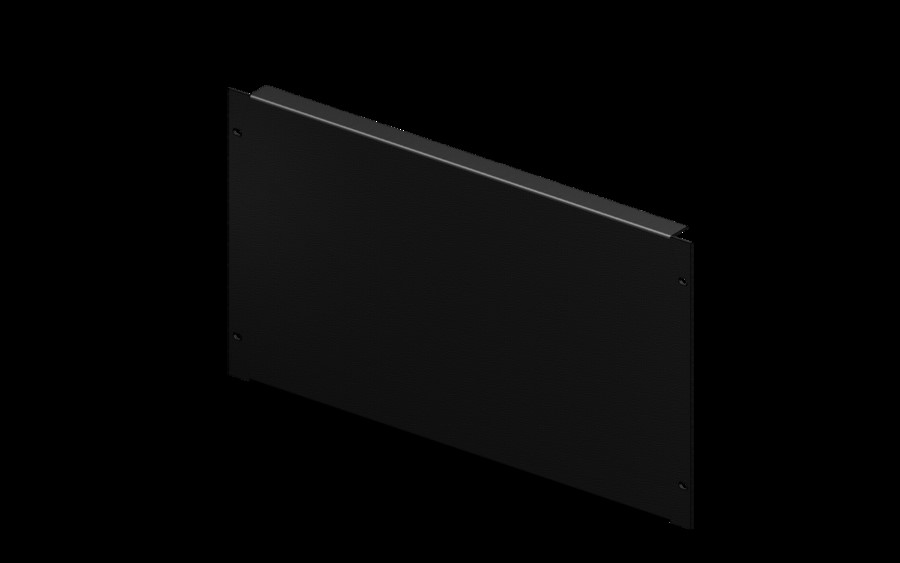 Rittal Blindpanel 6HE RAL9005 DK 7156.005 (VE2)