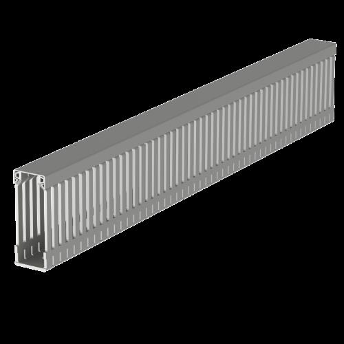 2 M Unex Verdrahtungskanal gr RAL7030 80x30 80.30.77