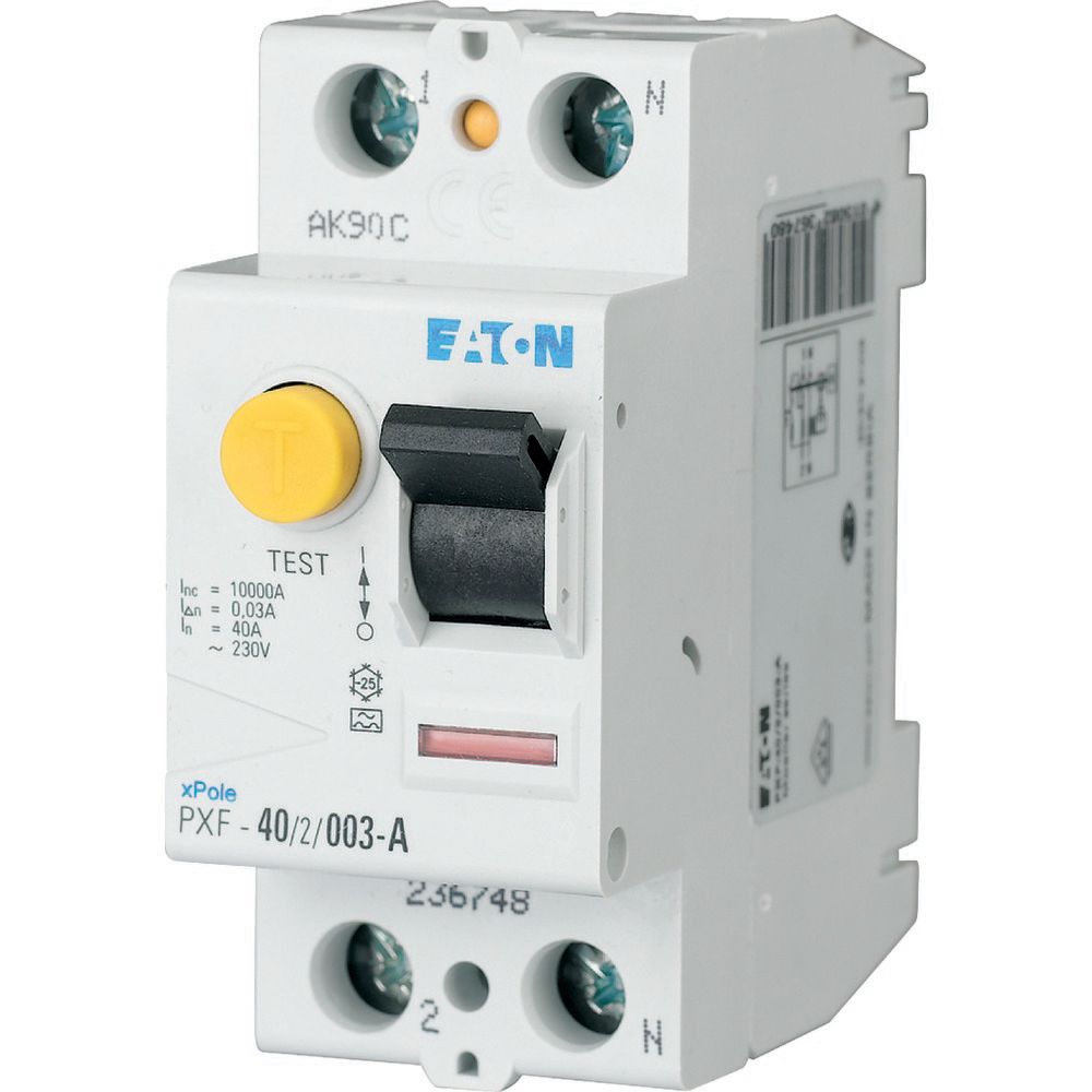 Eaton (Installation) FI-Schutzschalter 40A 2p, 30mA PXF-40/2/003-A