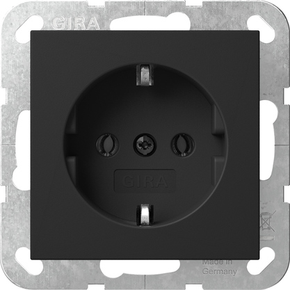 Gira Steckdose Schwarz 4188005
