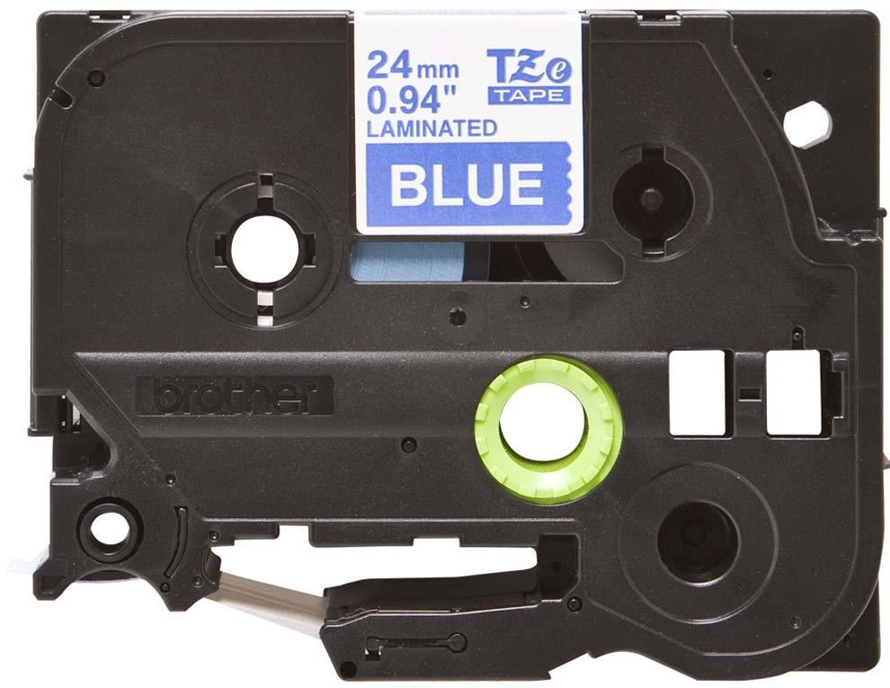Brother Schriftbandkassette BF.blau/DF.weiß TZe-555
