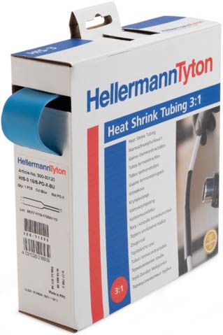 HellermannTyton Schrumpfschlauch gn-ge 3=1 L=10m HIS-3/1-POX-GNYE