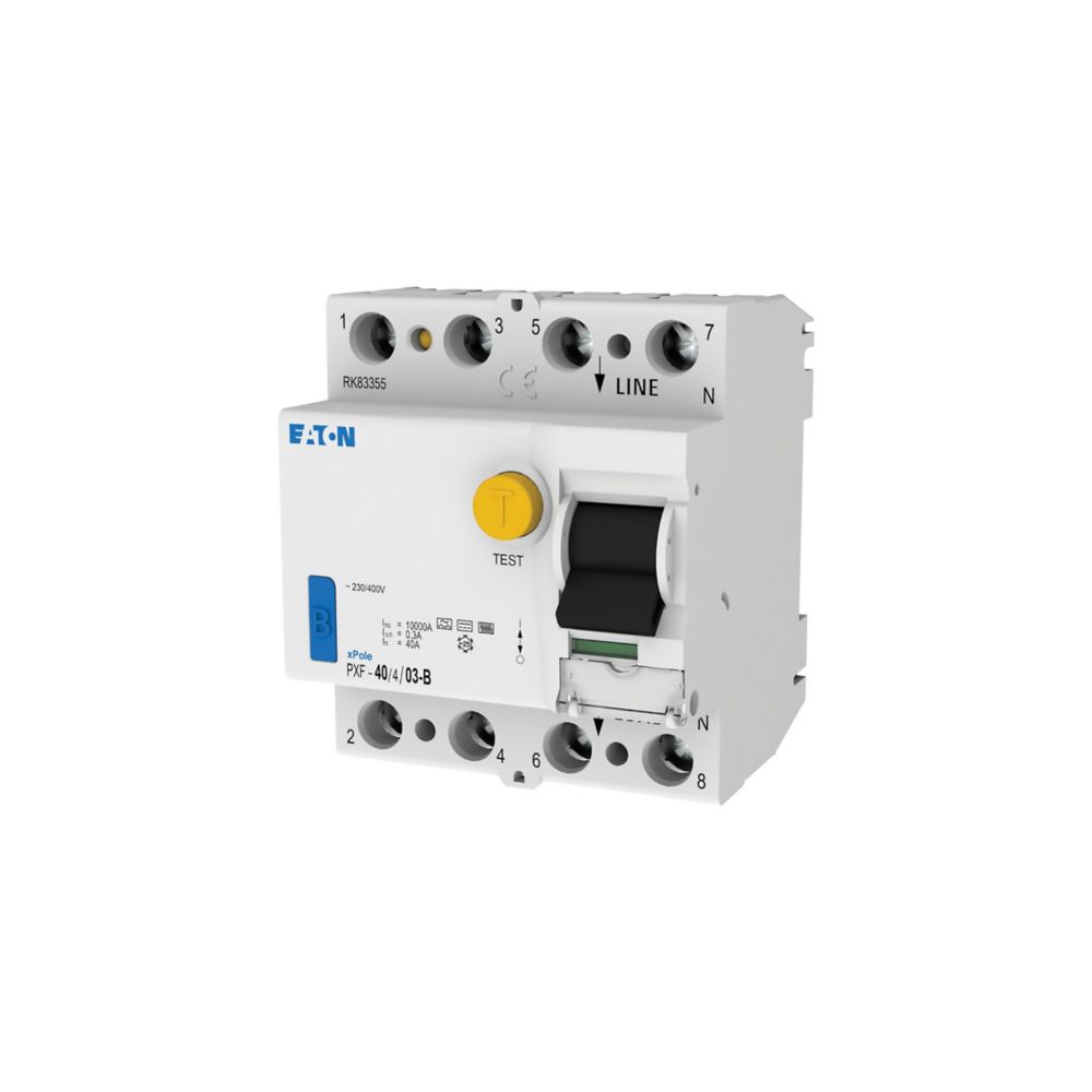 Eaton (Installation) FI-Schalter 40A, 4p, 300mA,Typ B PXF-40/4/03-B