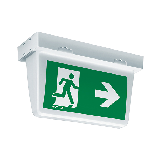 ESYLUX ESYLUX LED-Notleuchte ws 3h, f.AP-/Deckenmon. SLXELLED #EN10077357