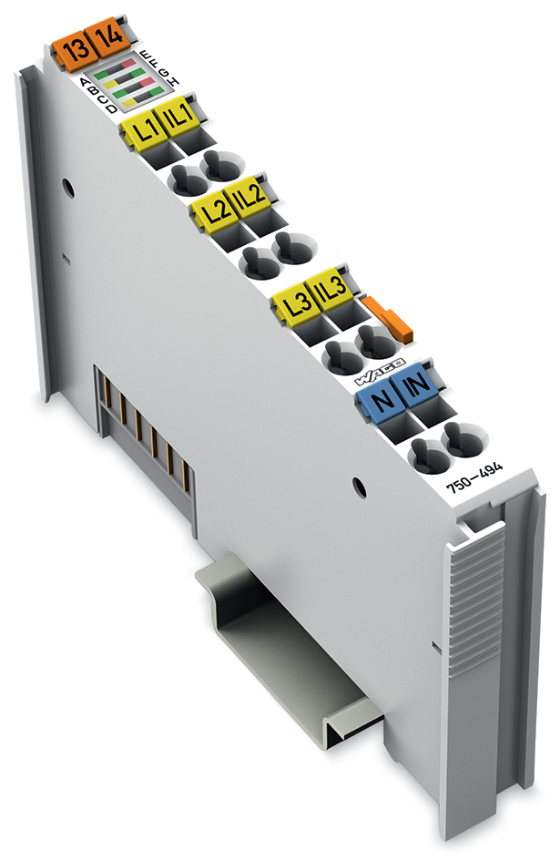 WAGO GmbH & Co. KG Leistungsmessklemme 3-phasig 750-494