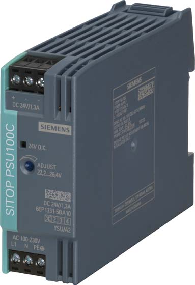 Siemens Dig.Industr. Stromversorgung 1-ph,24VDC,1,3A,IP20 6EP1331-5BA10