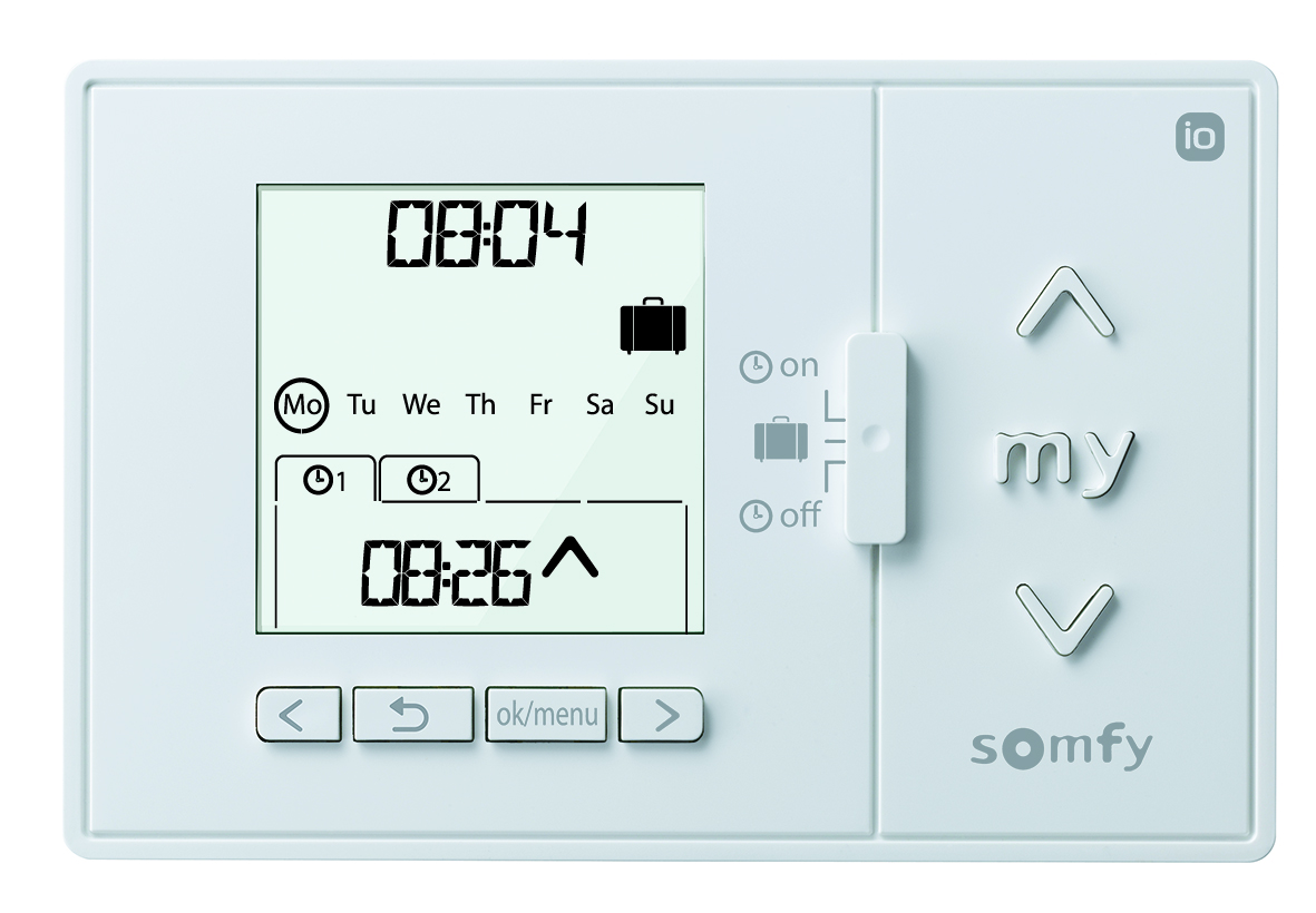 Somfy Funkprogrammschaltuhr Chronis io 1805227