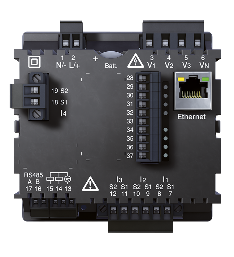 Janitza Electronic Netzanalysator 90-277VAC, 90-250VDC UMG 96RM-E #5222062