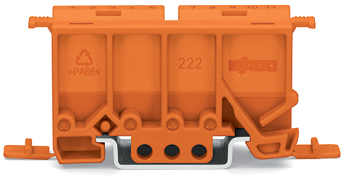 WAGO GmbH & Co. KG Befestigungsadapter f.2-5pol. orange 222-500