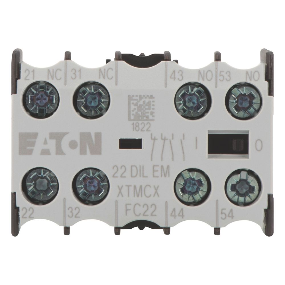 Eaton (Moeller) Hilfsschalterbaustein 2S+2Ö,Zentral-Aufbau 22DILEM Eaton (Moeller) Hilfsschalterbaustein 2S+2Ö,Zentral-Aufbau 22DILEM