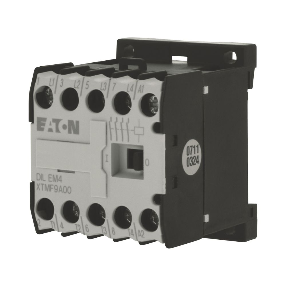 Eaton (Moeller) Leistungsschütz AC3/400V:4kW 4p DC DILEM4-G(24VDC)