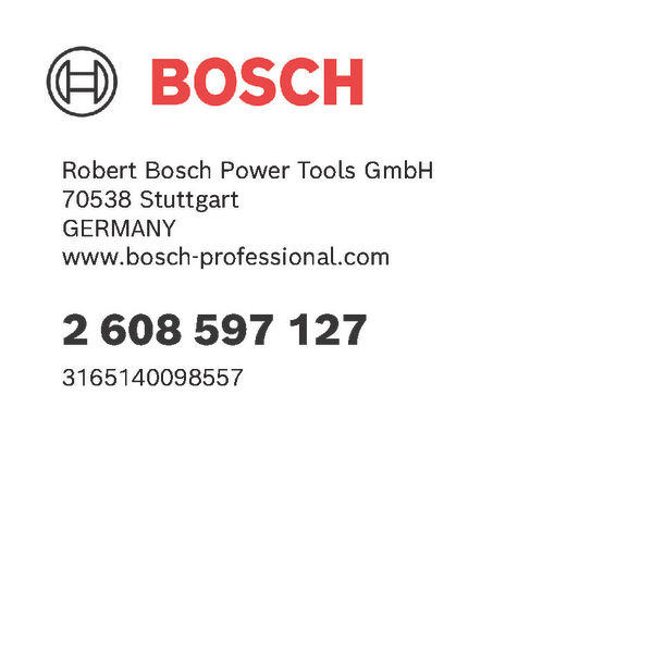Bosch Power Tools Hammerbohrer SDS-Plus-5 2608597127