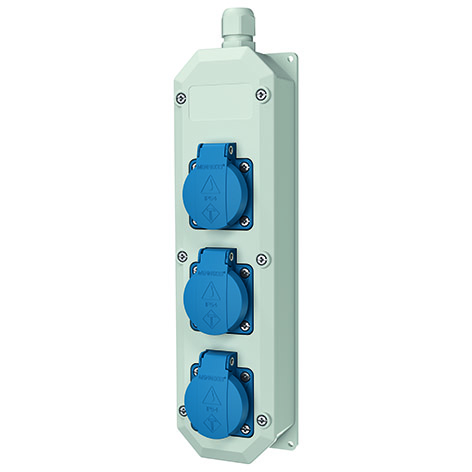 Mennekes Steckdosenleiste TL 3xSchuko m.Klemme 96700