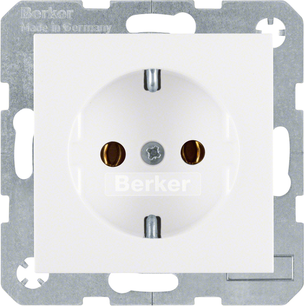 Berker Schuko-Steckdose pws mit Steckklemmen 47431909