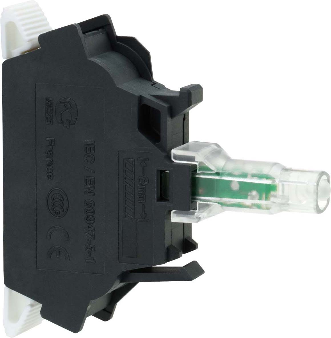 4 STK Schneider Electric LED-Modul 230V DC ws ZBVM15