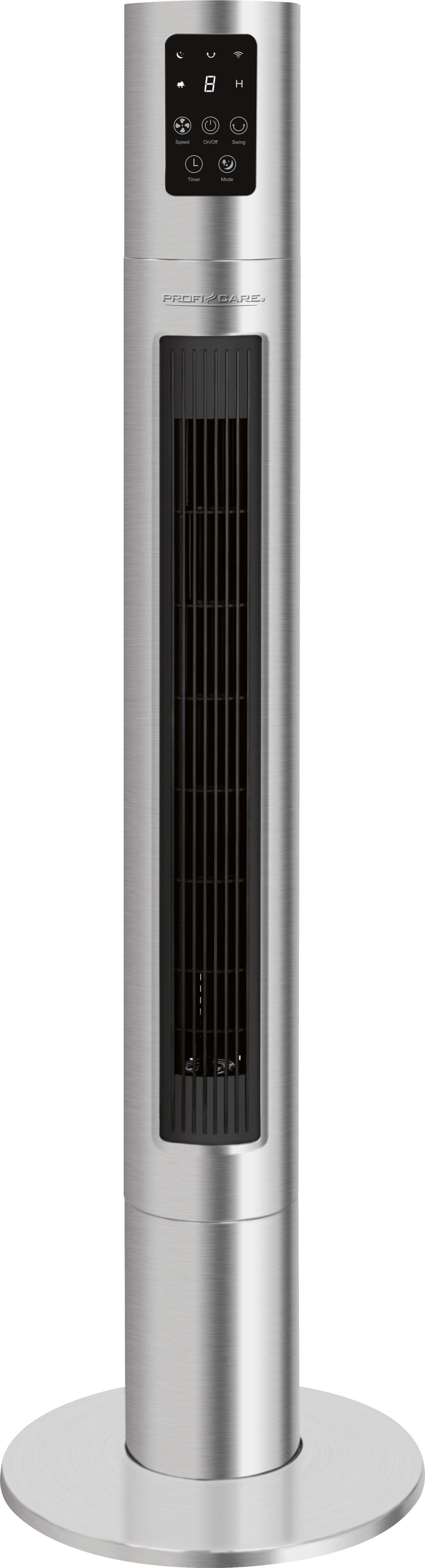 Bomann DA Towerventilator m.Wi-Fi,ProfiCare PC-TVL 3090 inox