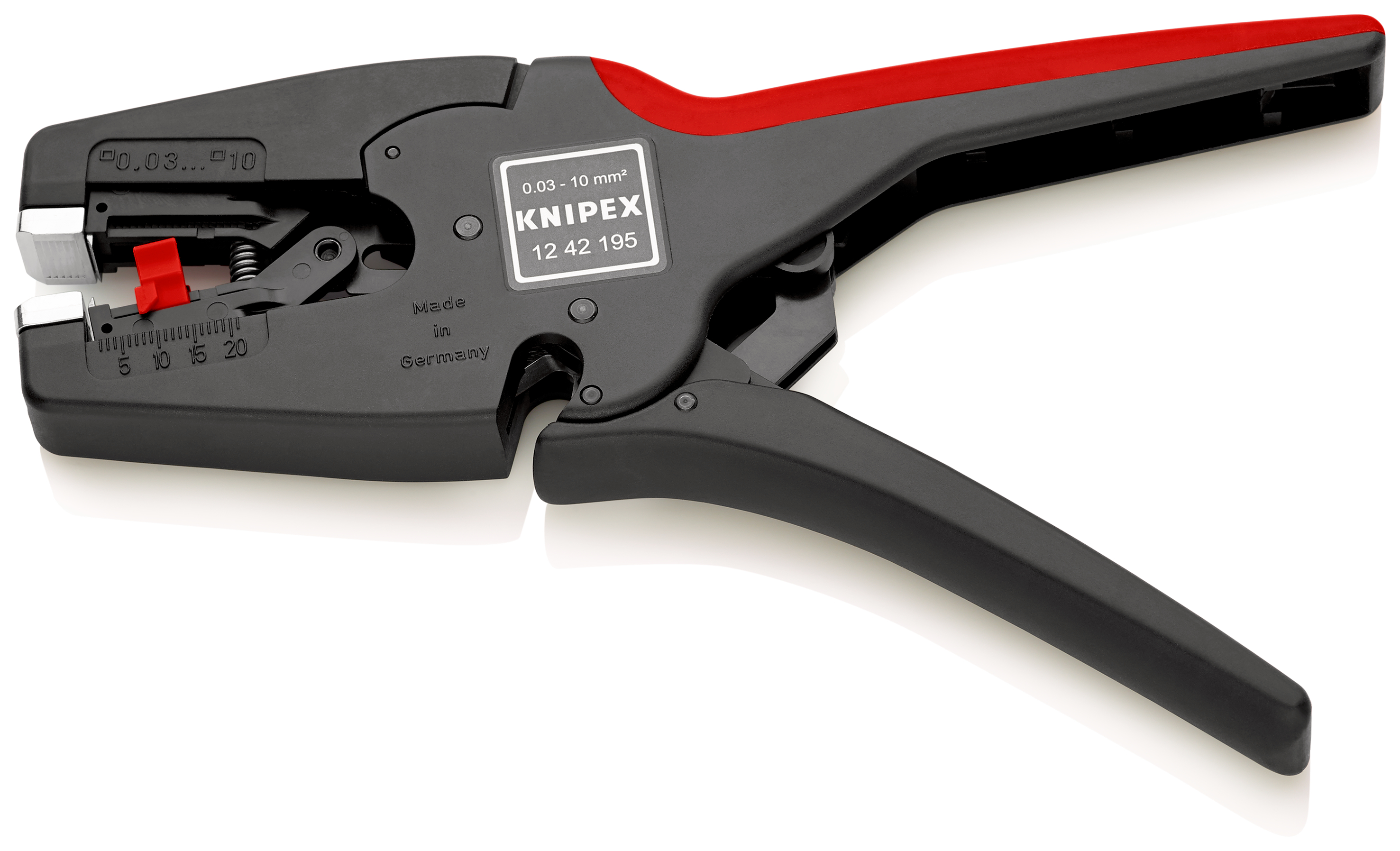 Knipex-Werk Abisolierzange automatisch, 195mm 12 42 195 SB