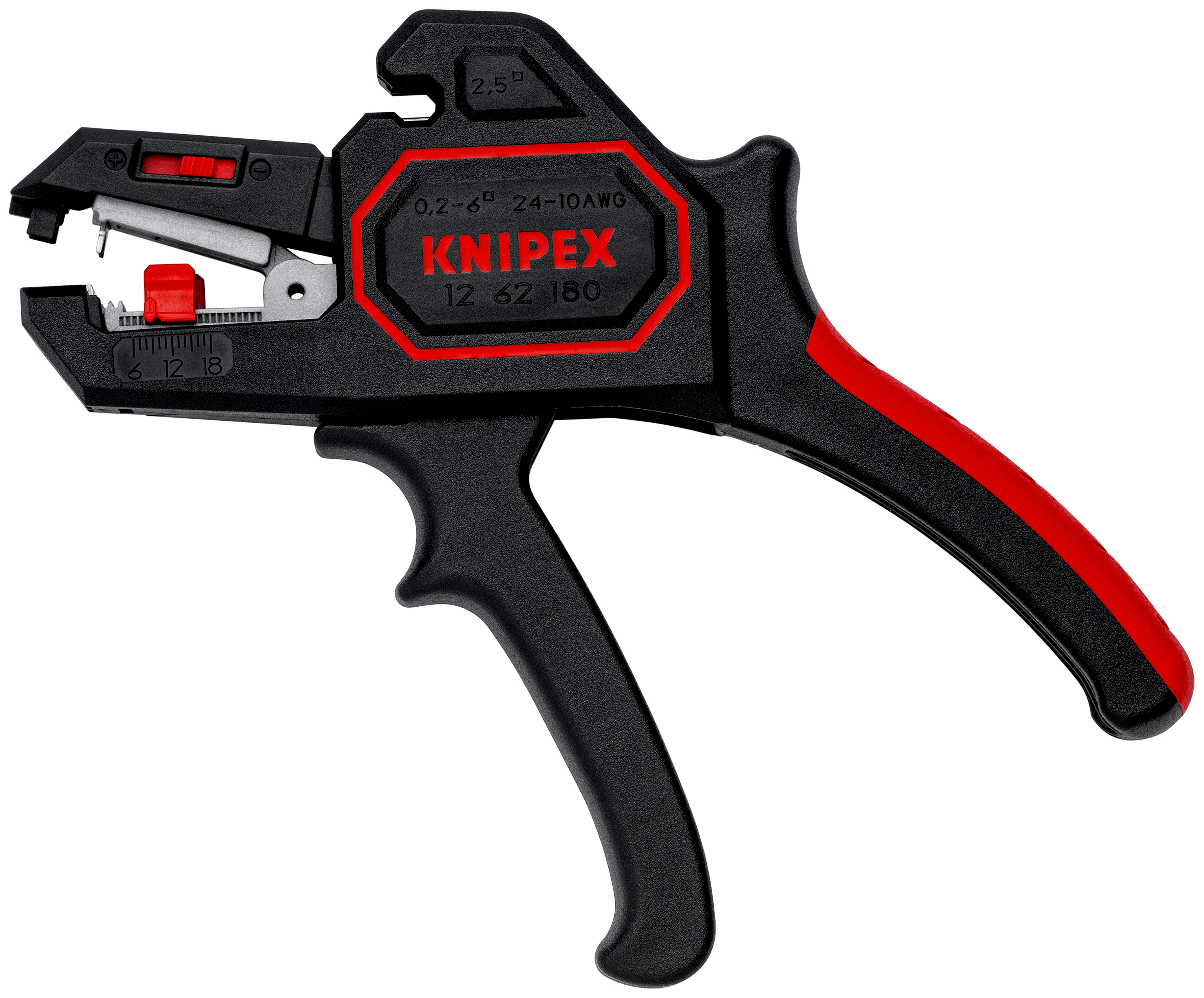 Knipex-Werk Abisolierzange automatisch, 180mm 12 62 180 SB