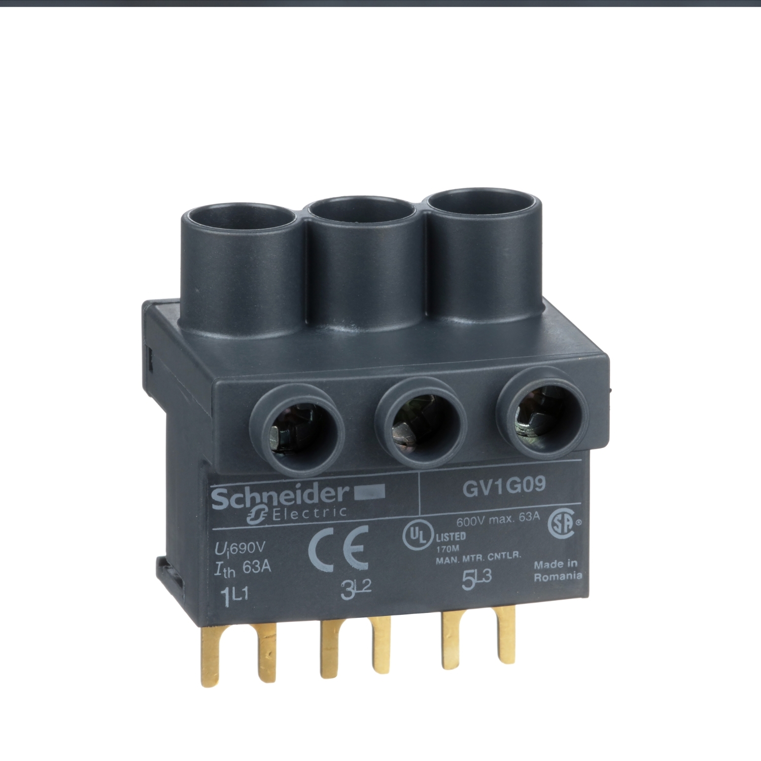 Schneider Electric Anschlußblock GV1G09 Schneider Electric Anschlußblock GV1G09
