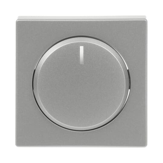 Busch-Jaeger Zentralscheibe alusil für Drehdimmer 6540-83-102