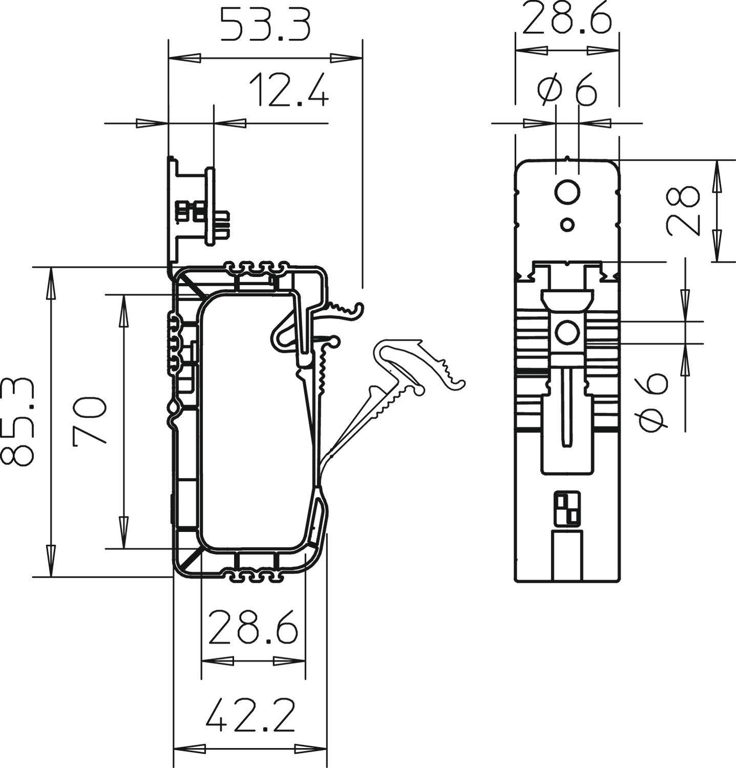 OBO Bettermann Vertr Grip-Sammelhalterung 2031 20 SP