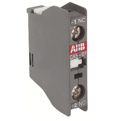 ABB Stotz S&J Hilfsschalterblock frontseit. Montage,Ö CA5-01