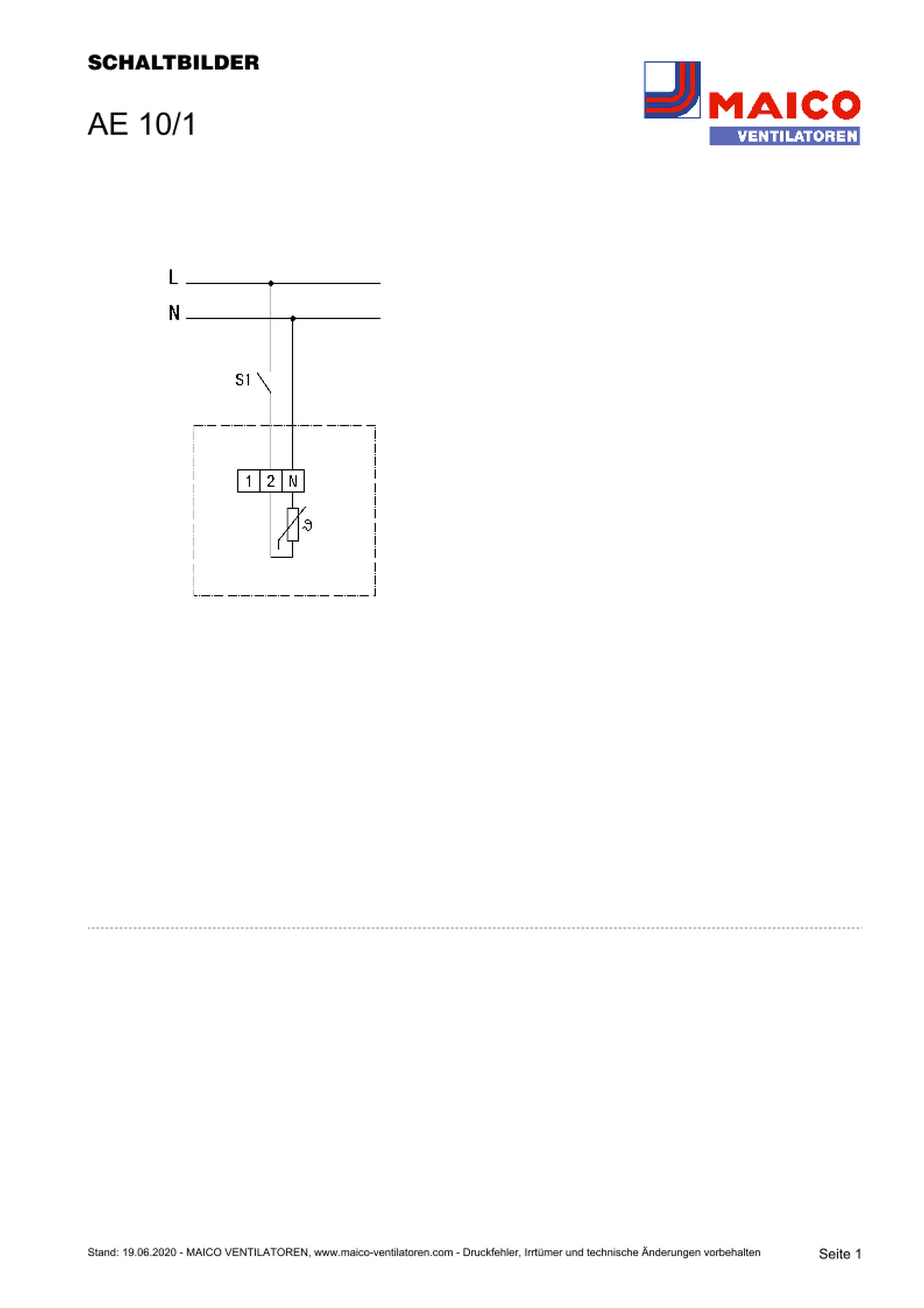 Maico Innenverschluss AE 10/1 Maico Innenverschluss AE 10/1