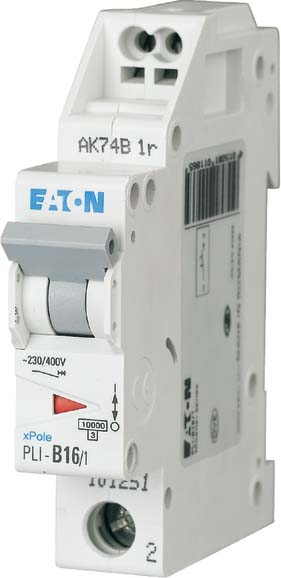 Eaton (Installation) Leitungsschutzschalter B 16A, 1p Steckkl. PLI-B16/1