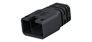Telegärtner Knickschutztülle f.RJ45-Steck.ges, sw 100001166