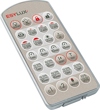 ESYLUX Fernbedienung si REMOTECONTROLPDiDALI