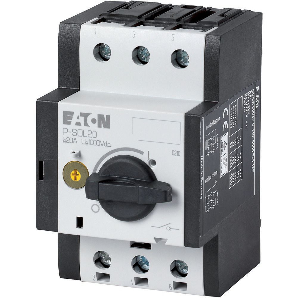 Eaton (Moeller) DC-Lasttrennschalter 20A P-SOL20