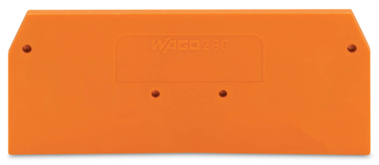 WAGO GmbH & Co. KG Abschlußplatte orange, 2,5mm dick 280-326