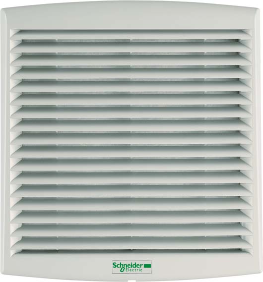 Schneider Electric Filterlüfter 30m3/h 230V RAL7035 NSYCVF38M230PF