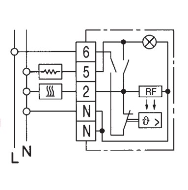 Eberle Controls Temperaturregler RTR-E 6181