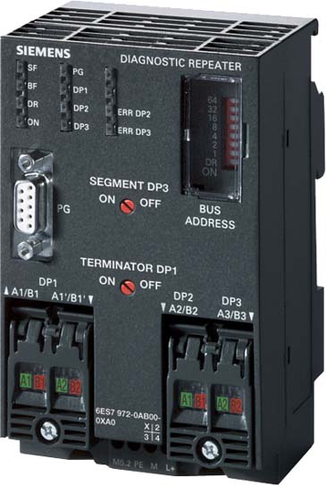 Siemens Dig.Industr. Diagnose-Repeater Profibus 6ES7972-0AB01-0XA0