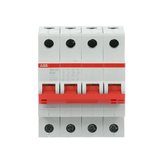ABB Stotz S&J Lasttrennschalter 4-polig, 63A SHD204/63