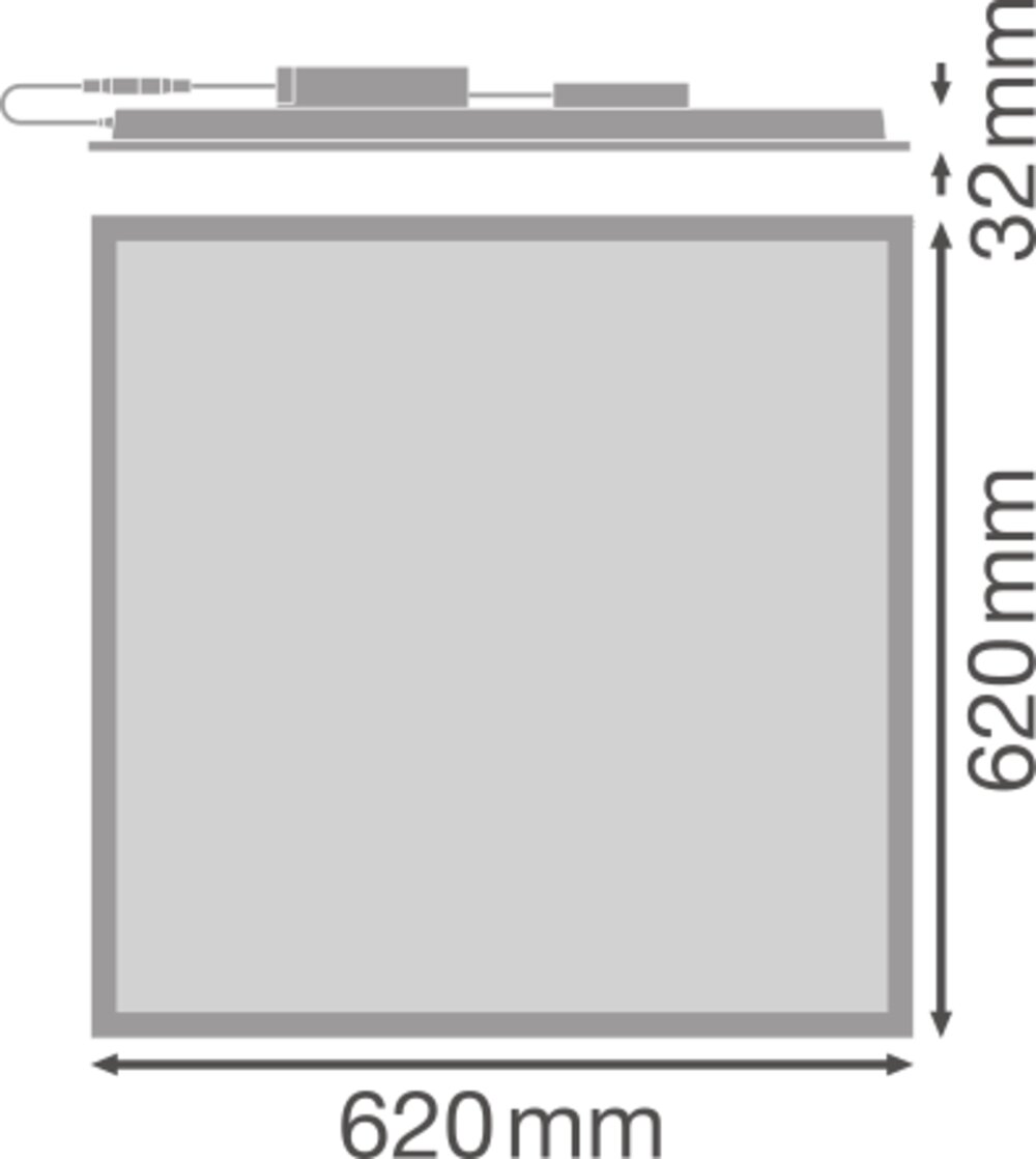 Ledvance LED-Panel M625 840, ML PLCMFT625P28840U19PS