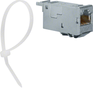 Hager RJ45 Modul, 10GBit C6A, ClassEA VZ314RJ