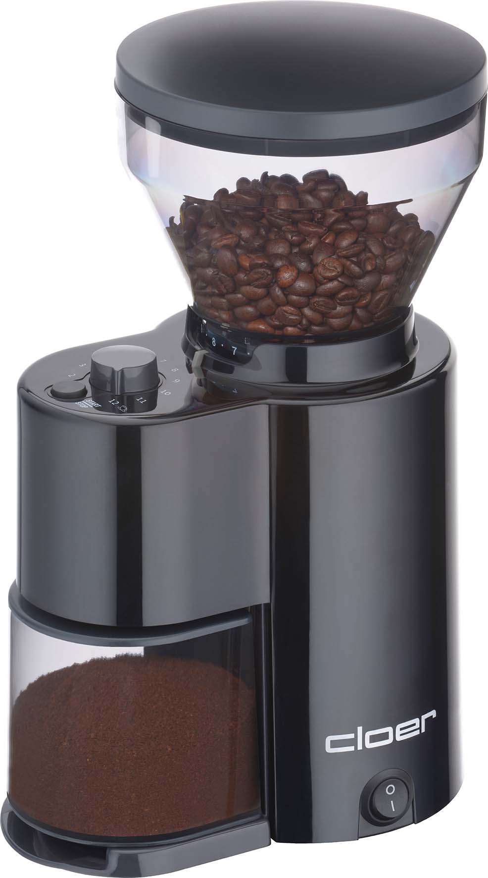 Cloer Kaffeemühle 300g, elektrisch 7520 sw