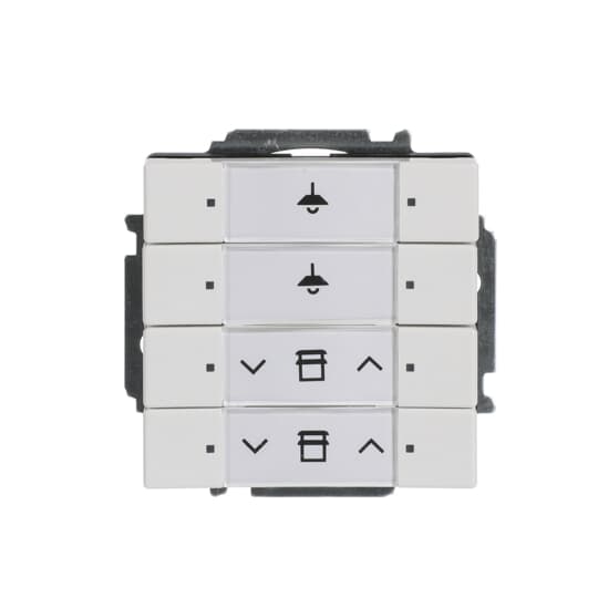 Busch-Jaeger Tastsensor 4fach mit Busankoppler 6127/01-84