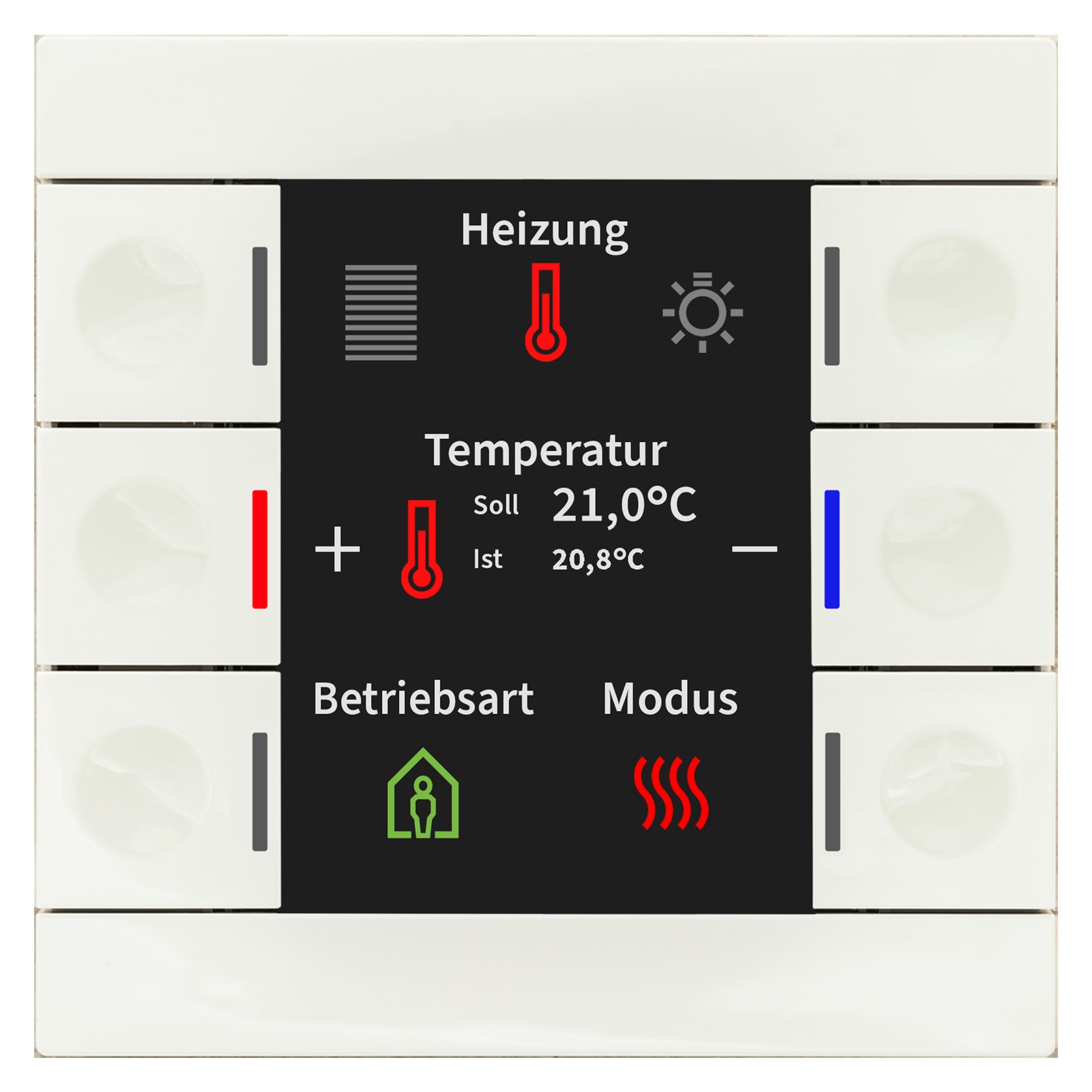 MDT technologies Taster Smart 86 Farbdisplay,rws/glä BE-TAS86T.02