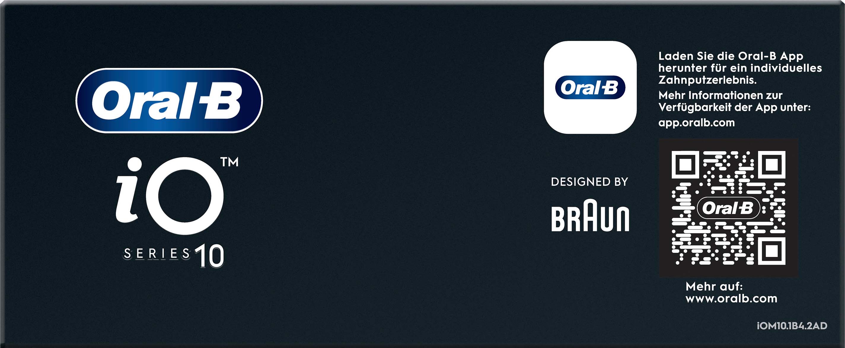 Procter&Gamble Braun Zahnbürste Magnet-Technologie iO Series 10Cosmicsw