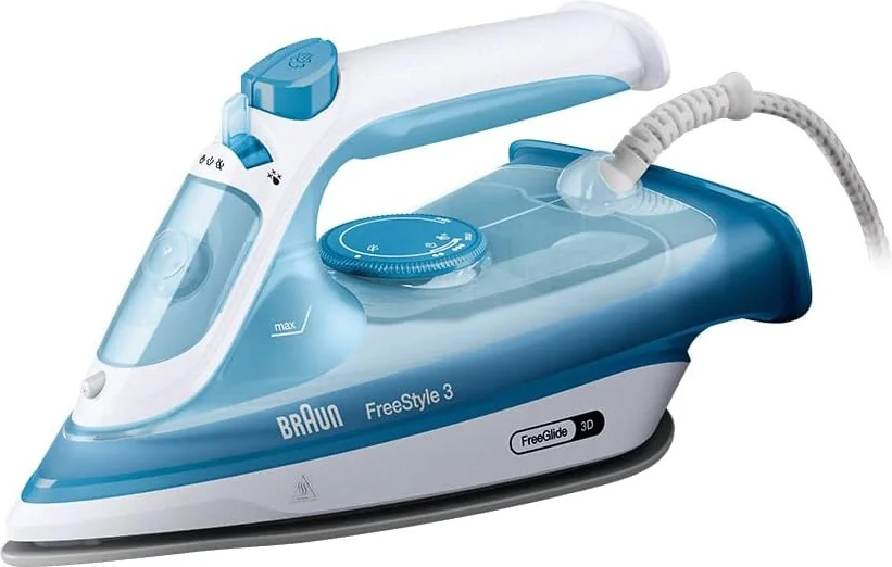 DeLonghi Dampfbügeleisen FreeStyle3 FI 3144 BL ws/bl