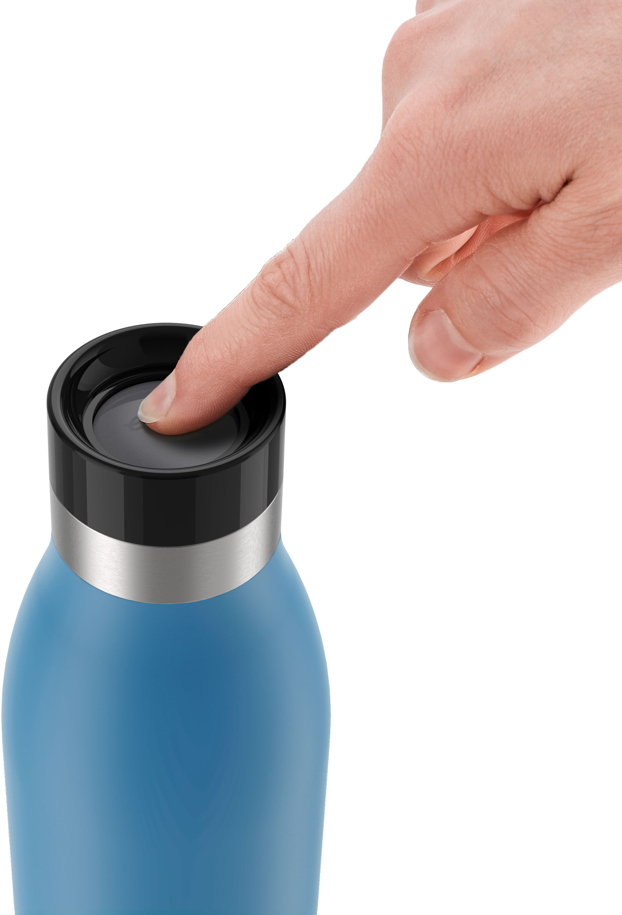 Groupe SEB WMF Trinkflasche 0,5L basic aqua blue BLUDROP basic aq-bl
